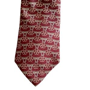 Oscar de la Renta Mens Vintage 100% Silk Necktie